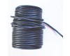 Black Leather Cord 4mm - 2.5m length