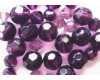 Amethyst Glass Crystal Mix