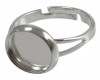 Silver Plated Ring Shank