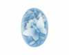 Blue Butterfly Cameo
