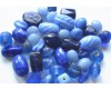 Blue Fine Plain Glass Mix 100g