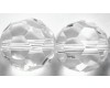 Clear Faceted Glass Crystal 20mm