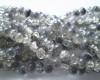 Crackle Beads Round 8mm - Smoke - 40 pcs