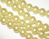 Cream Glass Pearls 10mm