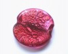 Foil Glass Disc 35mm - Ruby