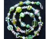 Glass/Silver Necklace