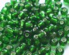 Emerald Silver Lined 8/0 Seed Beads
