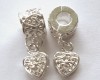 Silver Plated Heart Charm