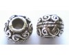 Silver Plated Rococo Charm