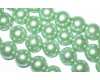 Pale Ocean Glass Pearls 10mm