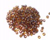 Toffee Silver Lined 8/0 Seed Beads