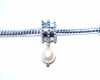 Sterling Silver Pearl Drop Charm