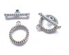 Tibetan Silver Toggle & T Bar Set