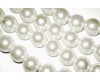 White Glass Pearls 10mm