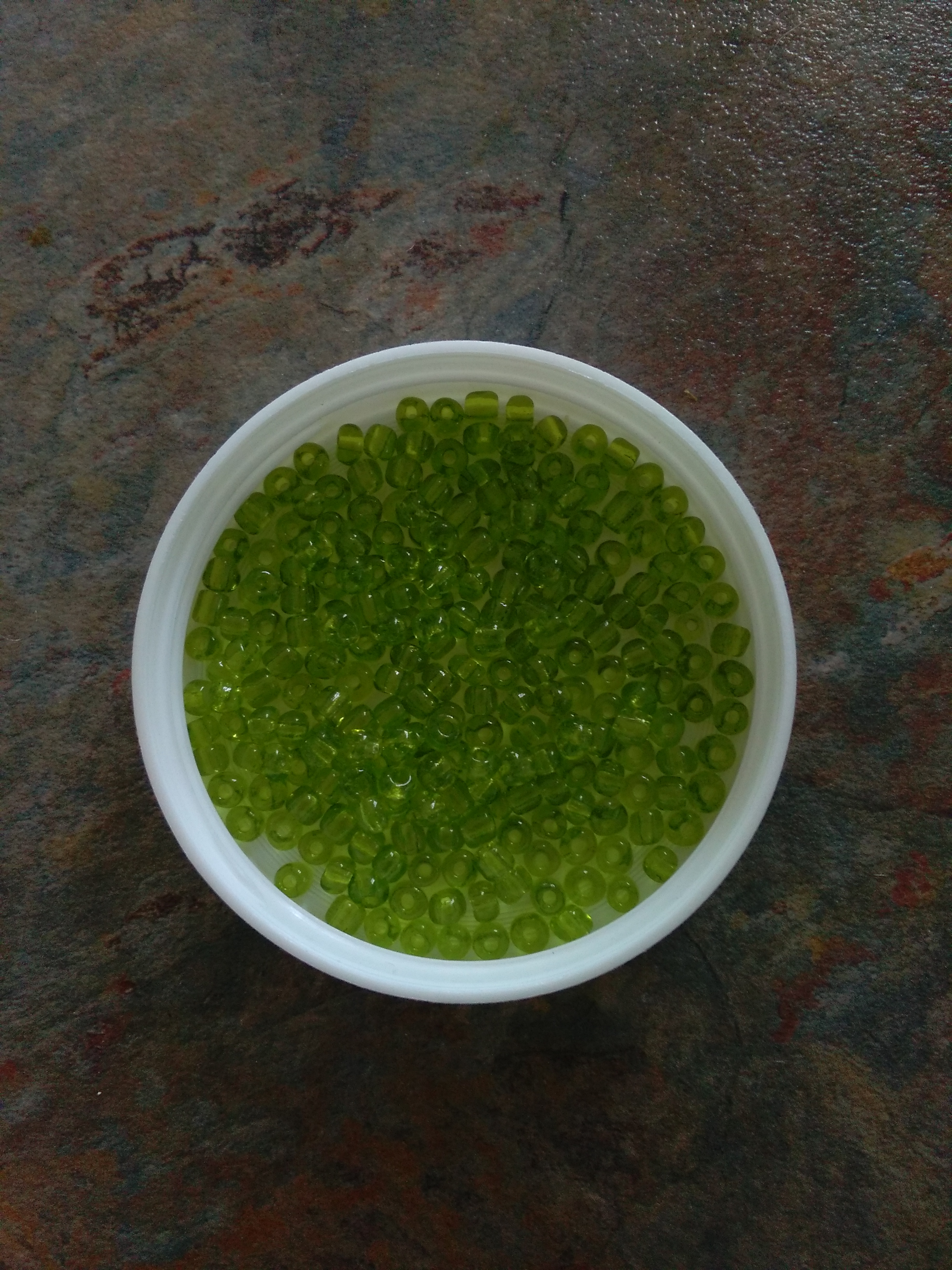 Peridot 6/0 Seed Beads