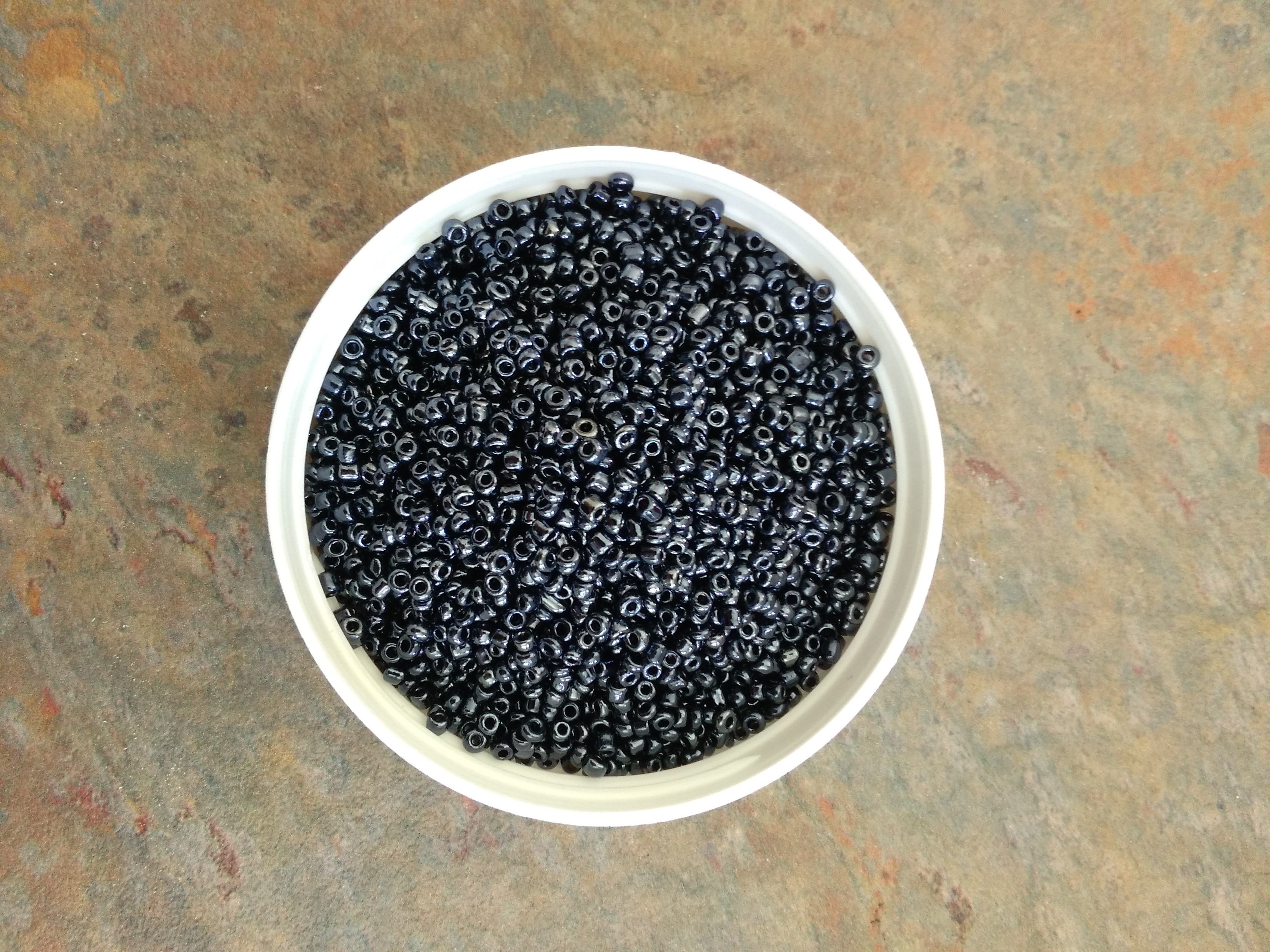 Gunmetal 12/0 Seed Beads