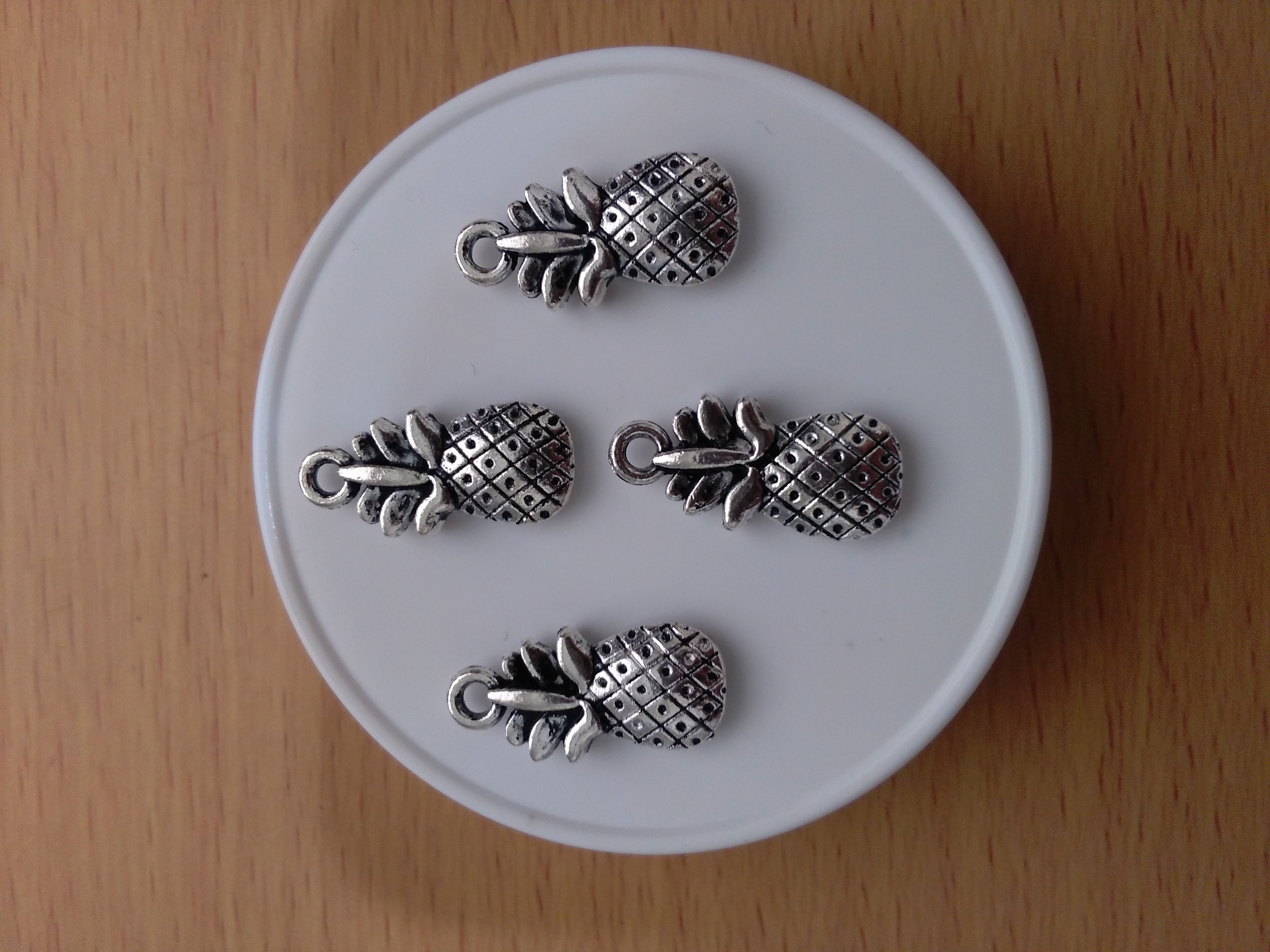Tibetan Silver Pineapple Charm