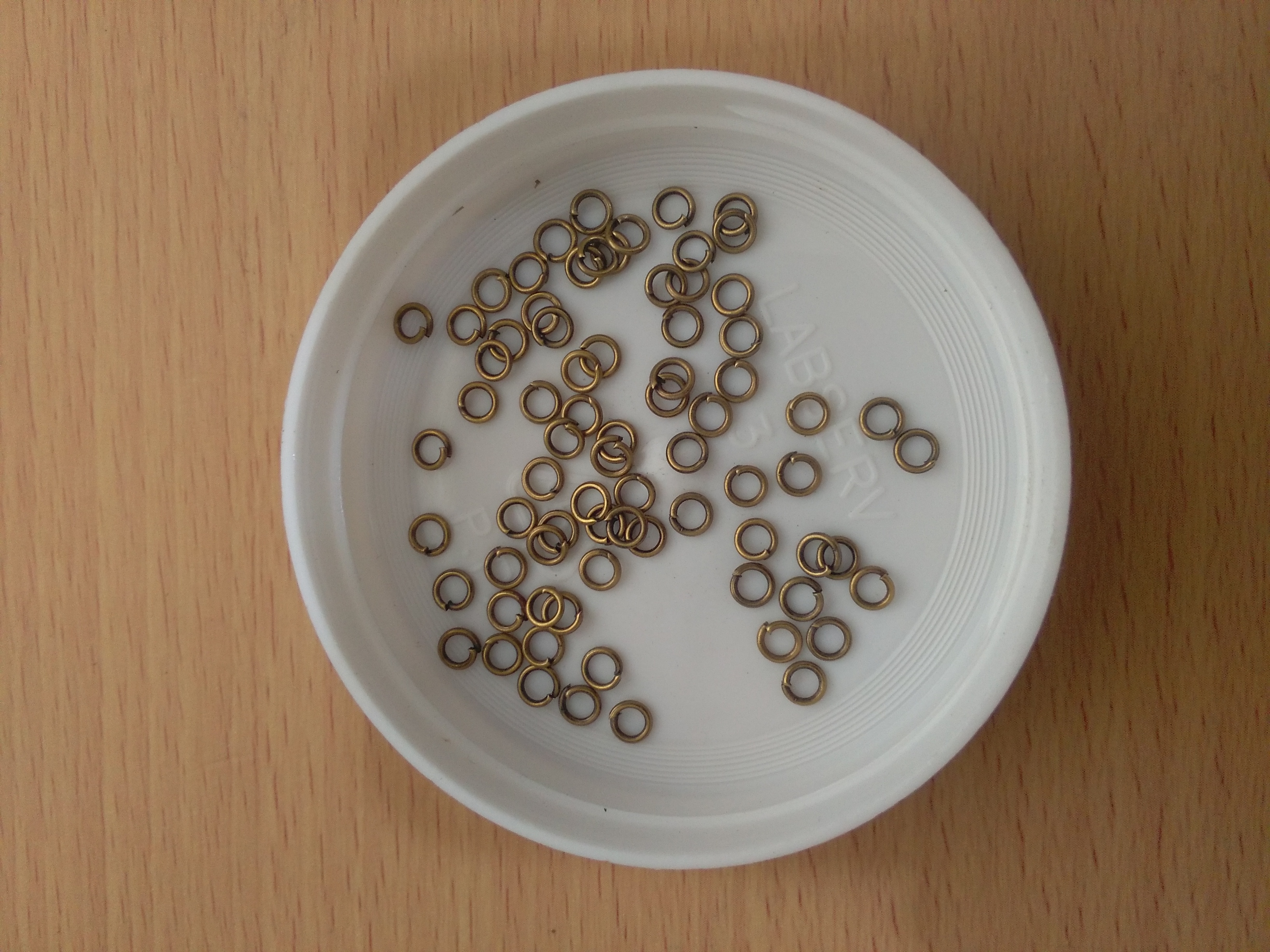 Antique Bronze Jumpring 4mm