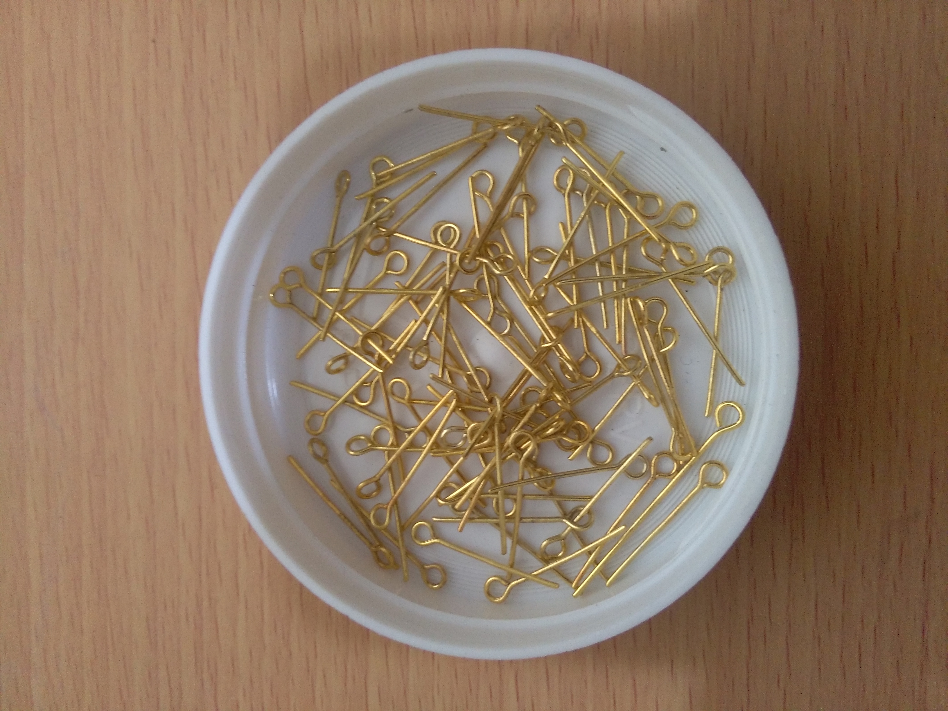 Gold Eye Pins 2.0cm