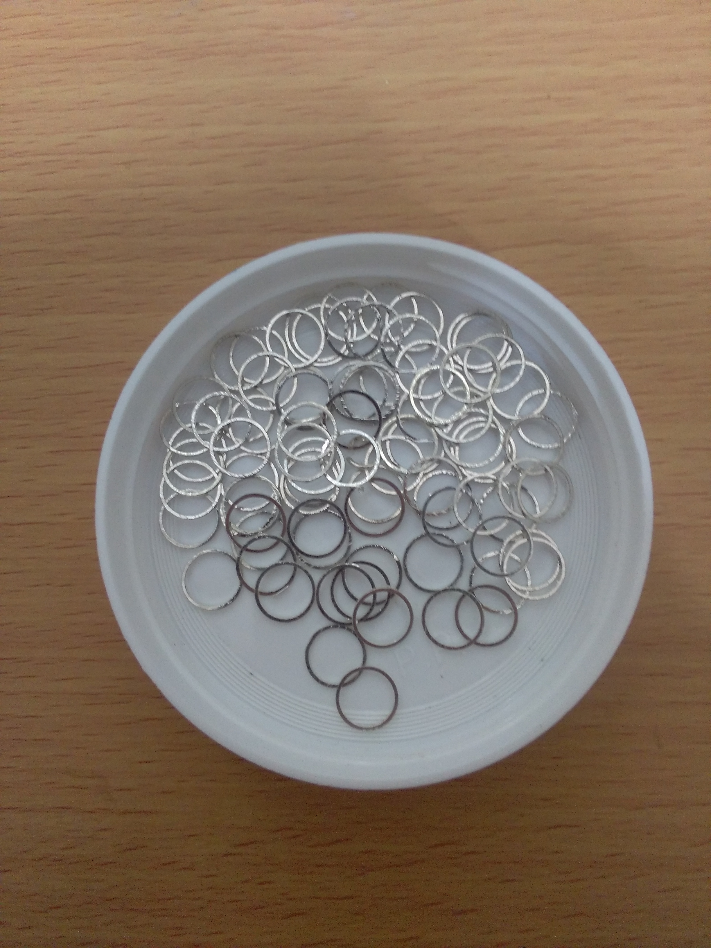 Silver Closed Ring 8mm