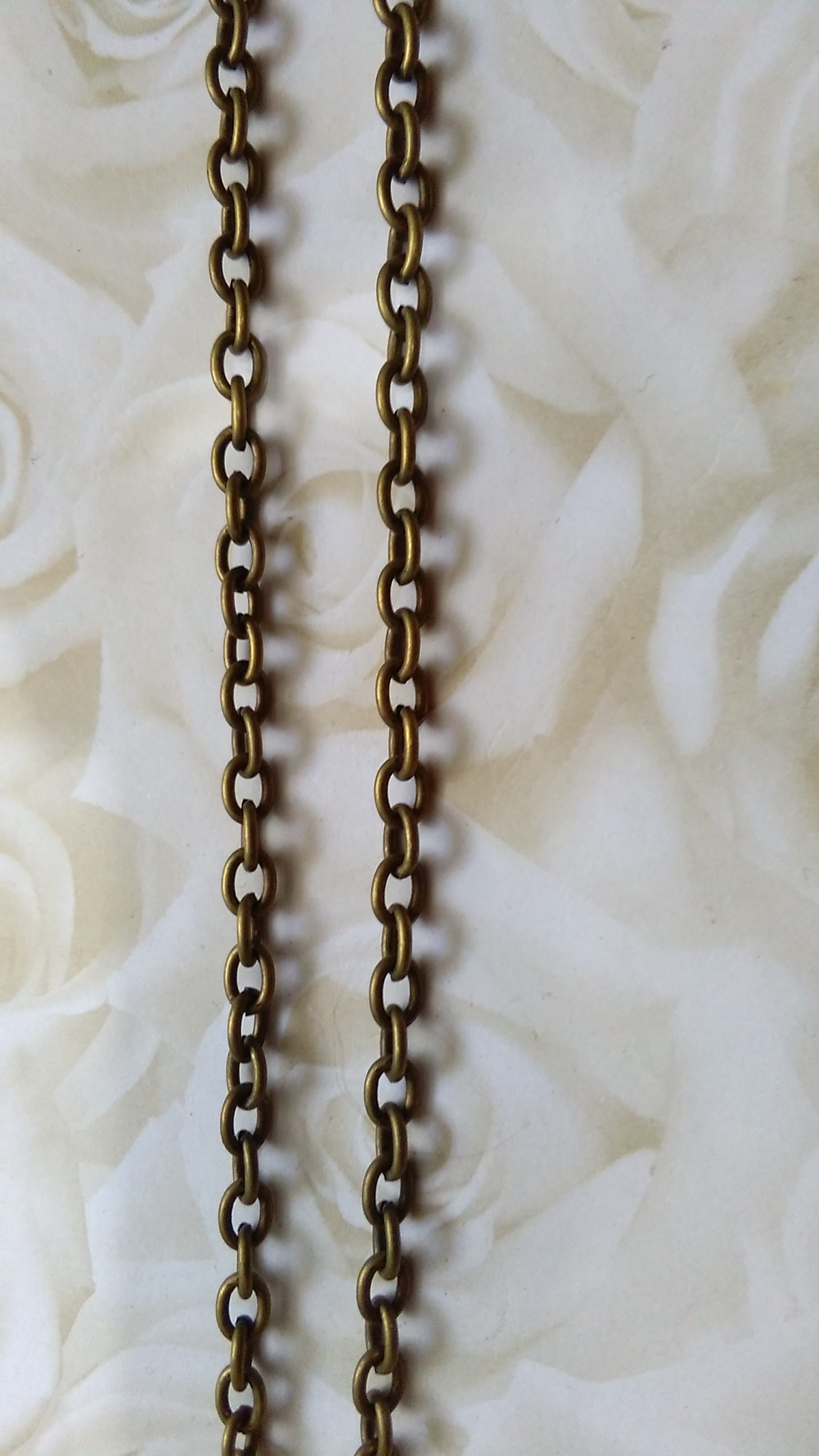 Crosslink Chain Antique Bronze 1.2mm