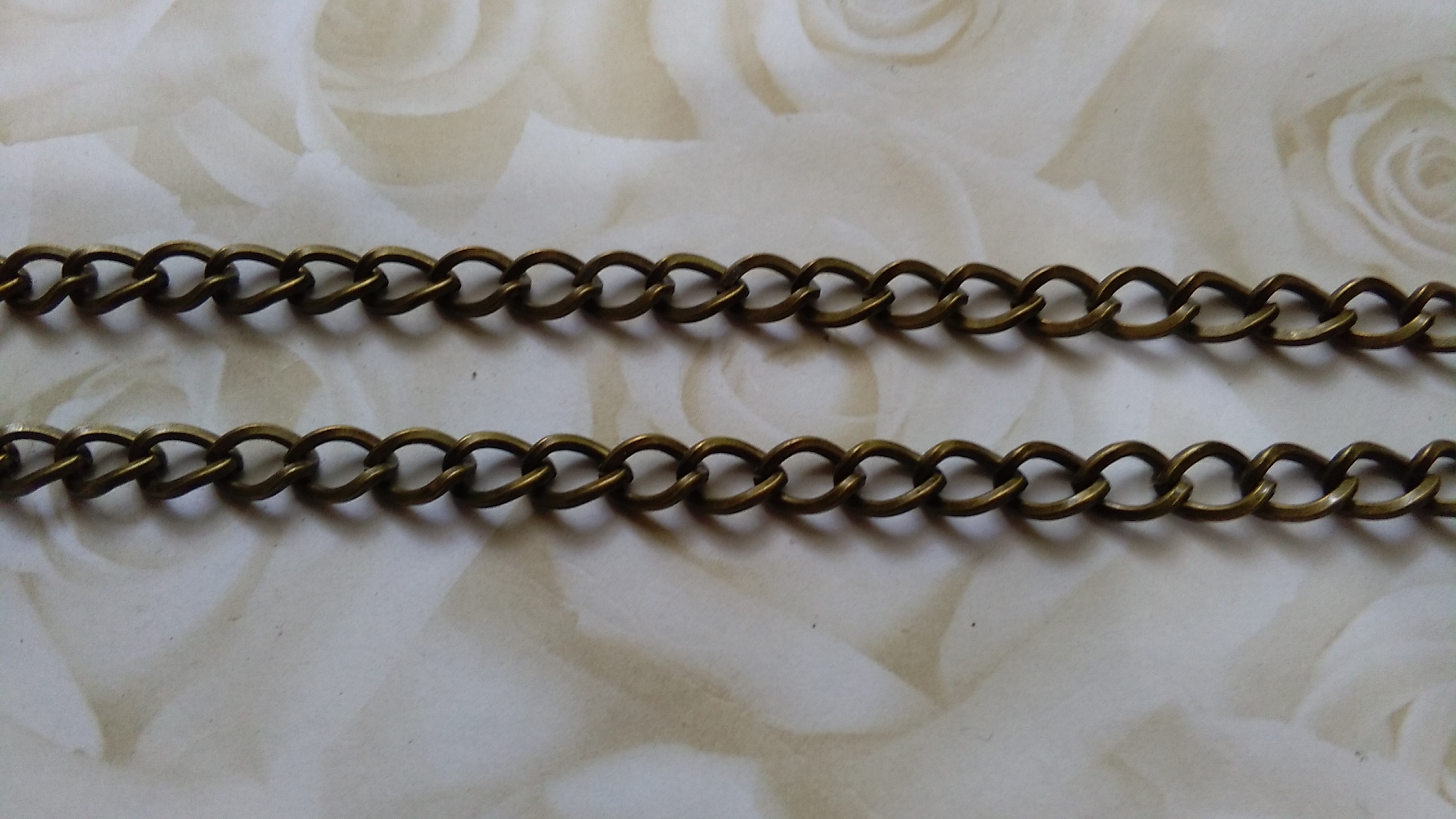 Antique Bronze Twist Chain