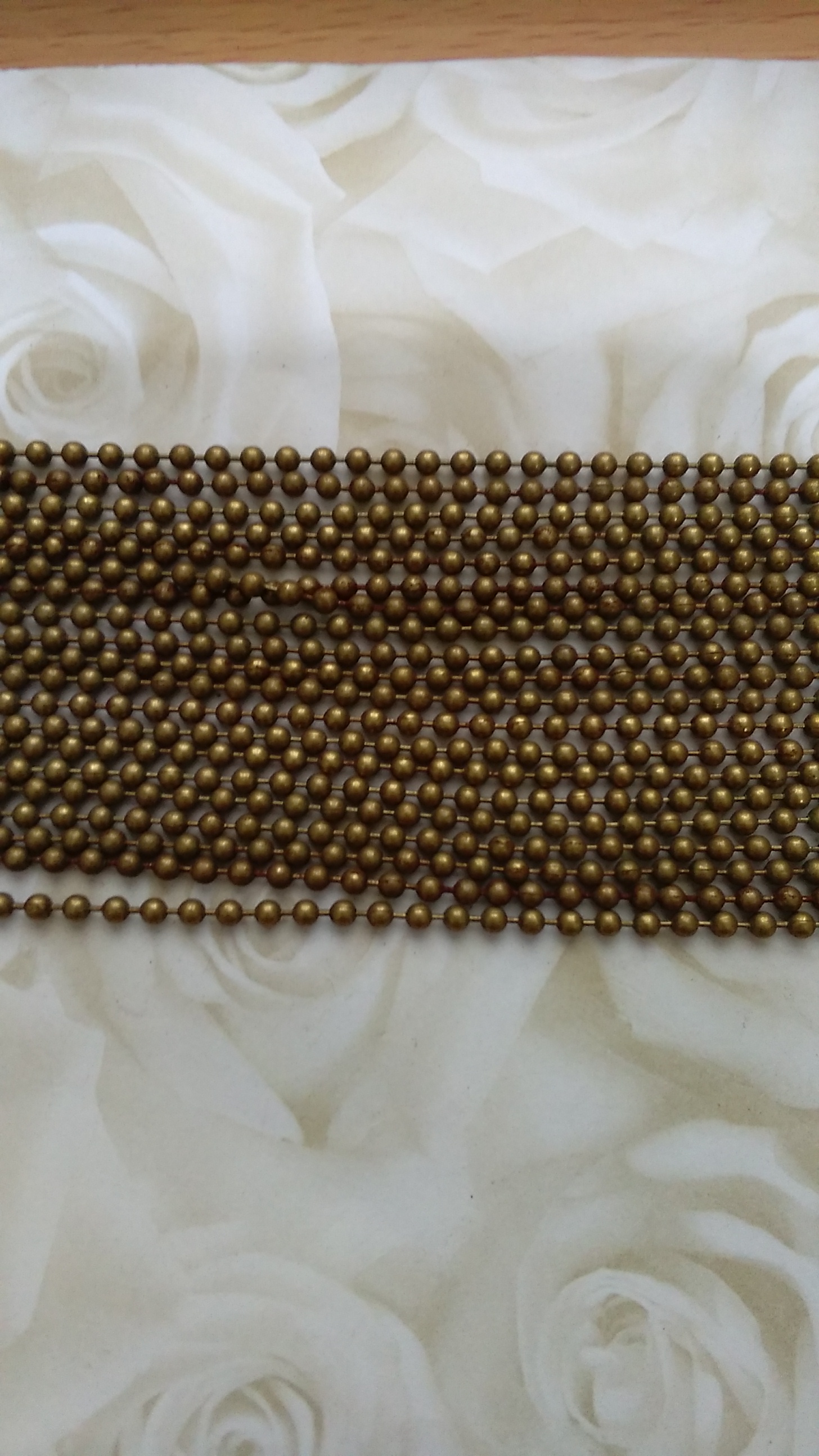 Antique Bronze Ballbead Chain 2.4mm