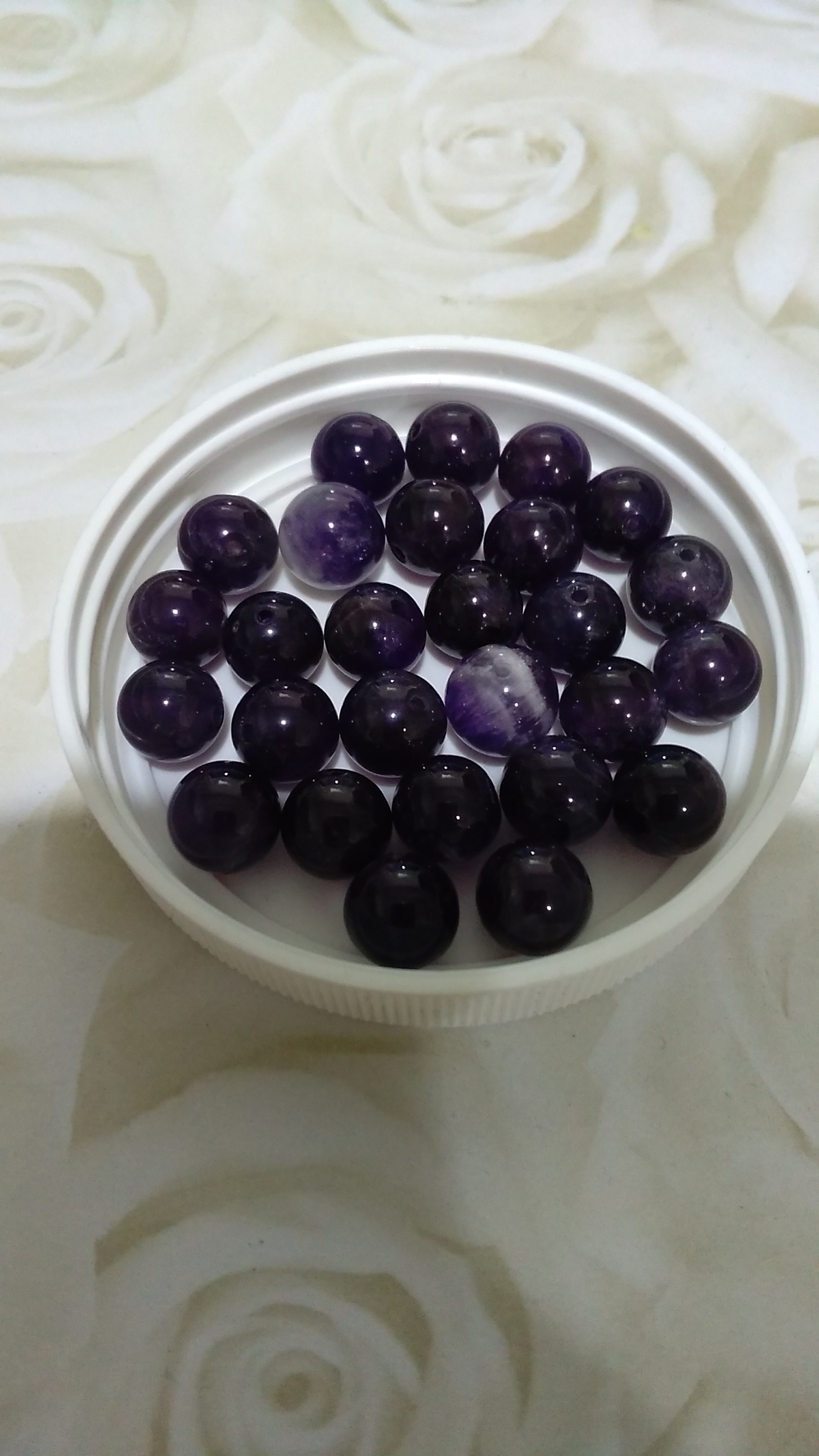 Amethyst 8mm Round Beads