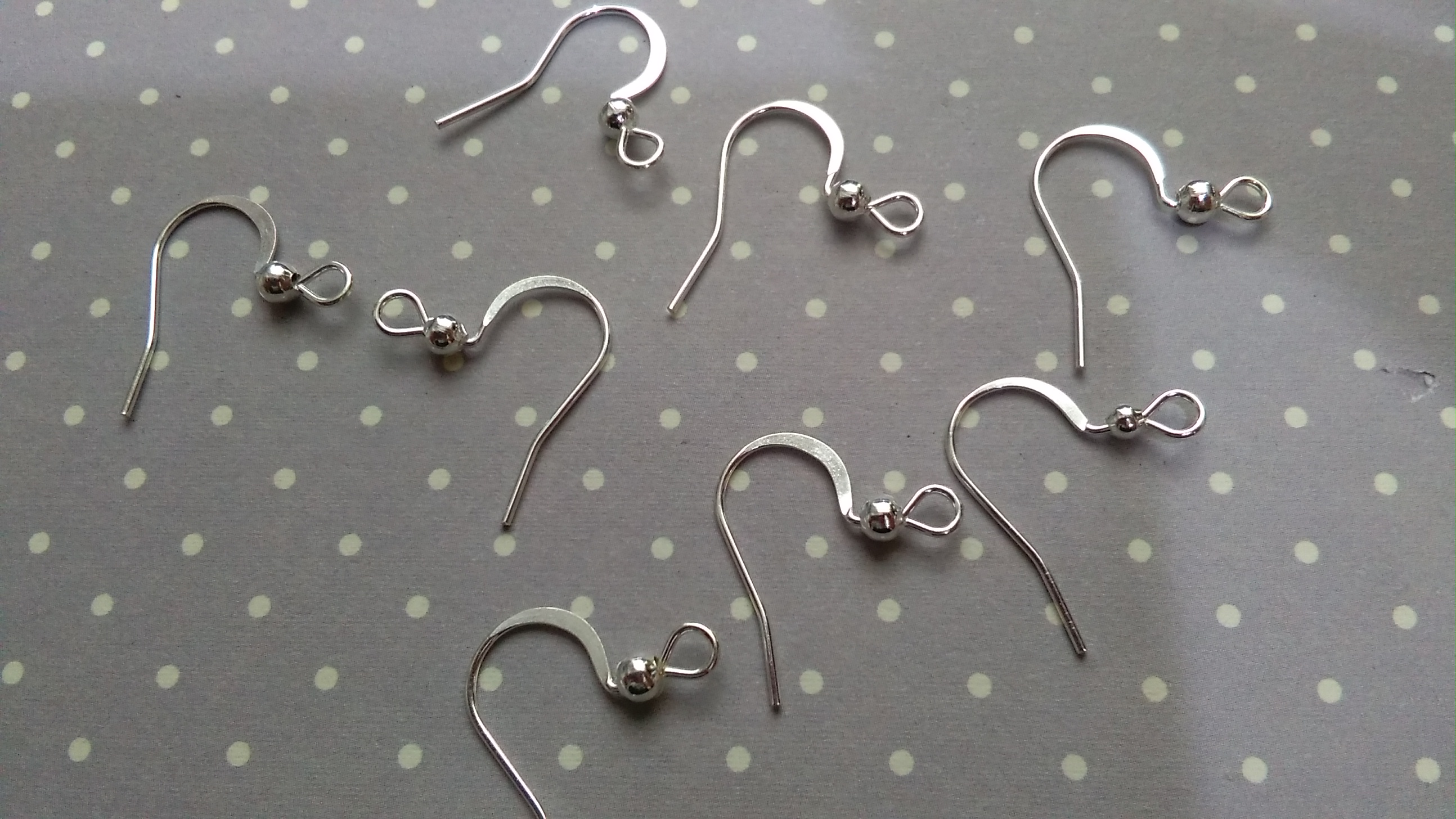 Silver Plated Earrings 17x18mm