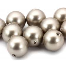 Swarovski Round Pearl 5810 Platinum Pearl 8mm - Each