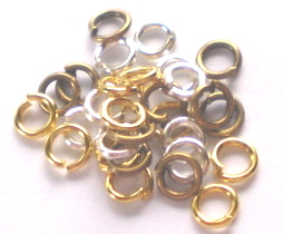 Jumprings 4mm Mixed Pack