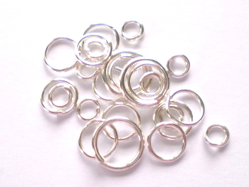 Silver Jumprings Mixed Pack