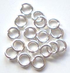 Silver Jumpring 4mm