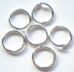 Silver Jumpring 8mm